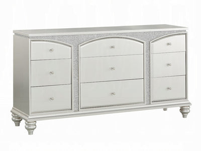 Maverick 68" Wide 9 Drawer Dresser With Mirror