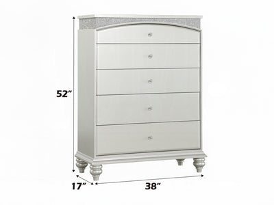 Maverick 38" Wide 5 Drawer Chest