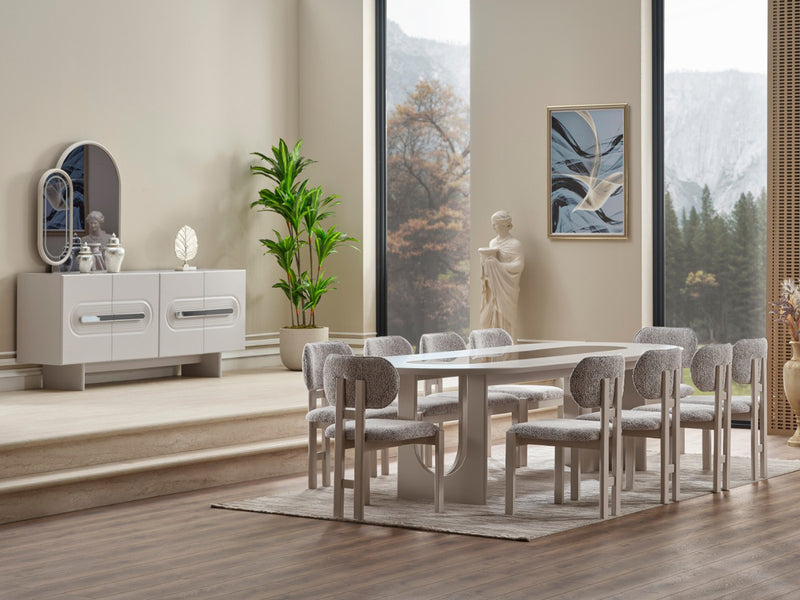 Parma Max 10 Person Dining Room Set