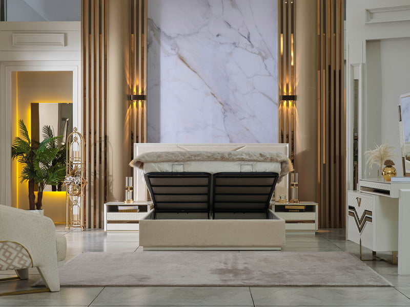 Zen 17.3" Tall 1 Drawer Nightstand