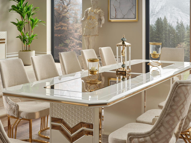 Zen 12 Person Dining Room Set