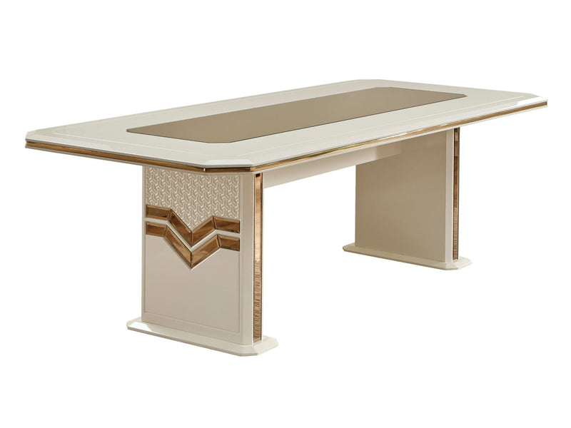 Zen 78.7" Wide 6 Person Dining Table