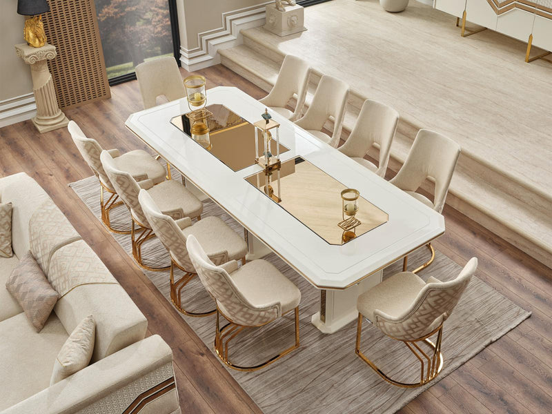 Zen 10 Person Dining Room Set