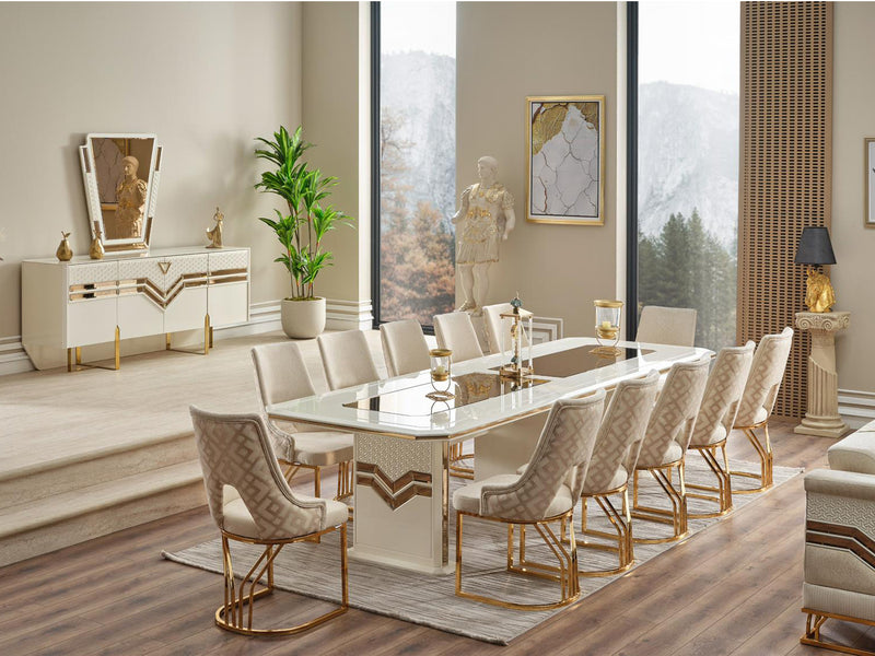 Zen 12 Person Dining Room Set