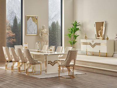 Zen 10 Person Dining Room Set