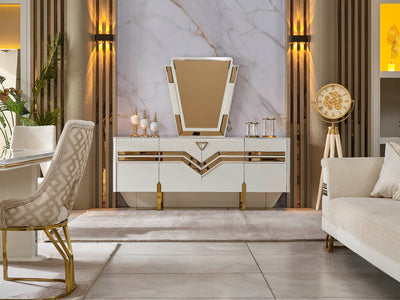 Zen 8 Person Dining Room Set