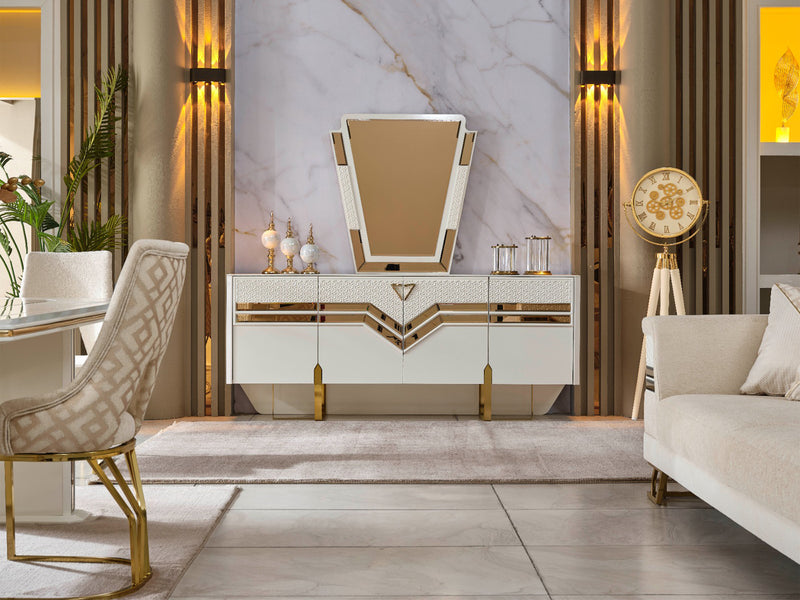 Zen 8 Person Dining Room Set