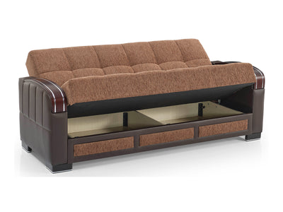 Maya 87" Wide Convertible Sofa