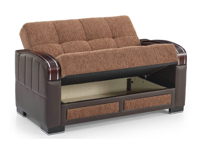 Maya 63" Wide Convertible Loveseat