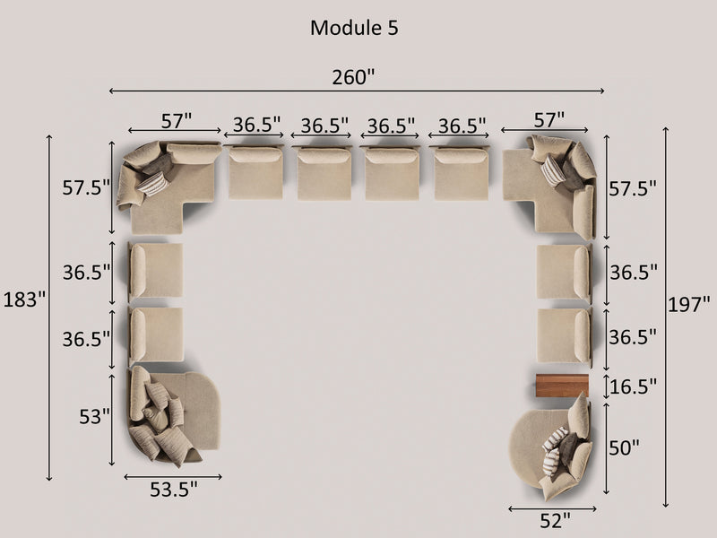 Mayer Modular Sectional