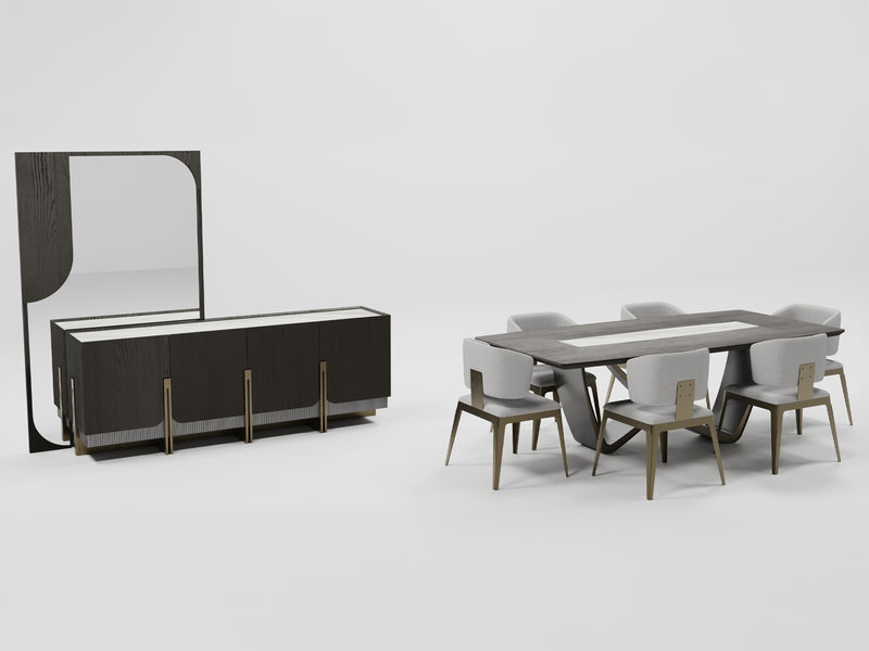 Garda 8 Person Dining Room Set