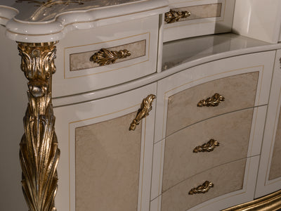 Marcus Traditional Dresser With Mirror