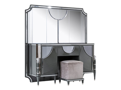 Prada 2 Door Dresser With Mirror