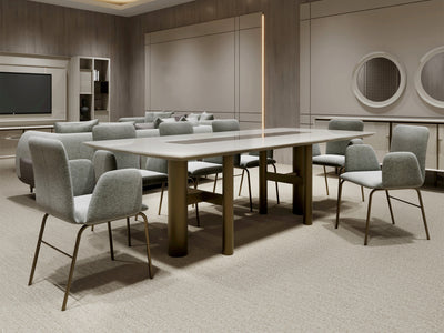 Porto Mazzi 8 Person Dining Room Set