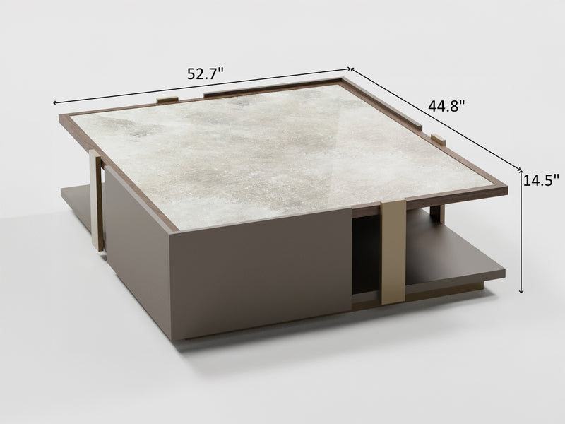 West 52.7" Wide Coffee Table