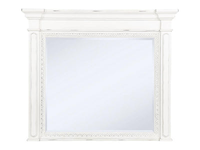 McKinney Vintage 73.7" Wide 6 Drawer Dresser With Mirror