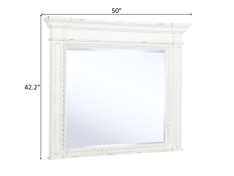 McKinney Vintage 73.7" Wide 6 Drawer Dresser With Mirror