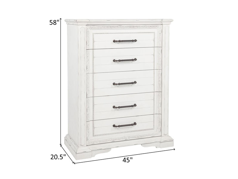 McKinney Vintage 45" Wide 5 Drawer Chest