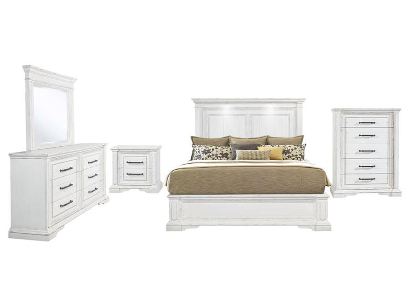 McKinney Vintage 30" Tall 2 Drawer Nightstand