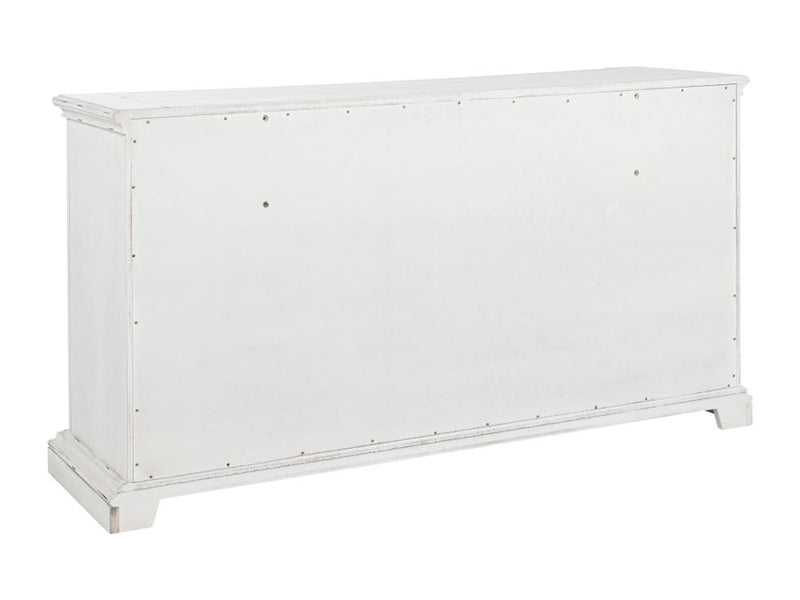 McKinney Vintage 73.7" Wide 6 Drawer Dresser With Mirror