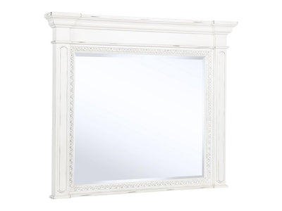 McKinney Vintage 73.7" Wide 6 Drawer Dresser With Mirror