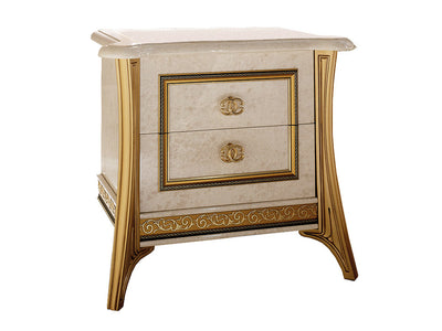 Melodia 26" Tall 2 Drawer Nightstand