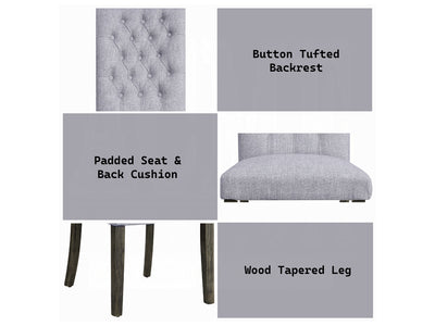 Merel 6 Person Dining Room Set