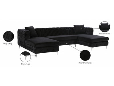 Gail 127" Wide U Sectional