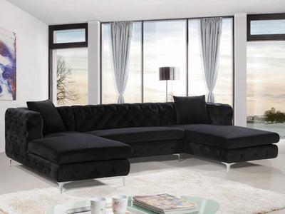 Gail 127" Wide U Sectional