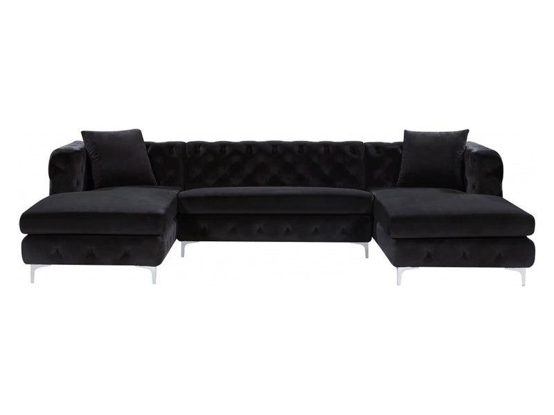 Gail 127" Wide U Sectional