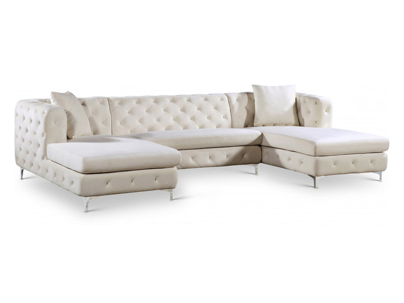 Gail 127" Wide U Sectional