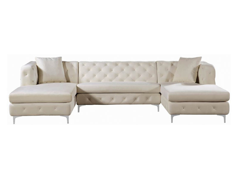 Gail 127" Wide U Sectional