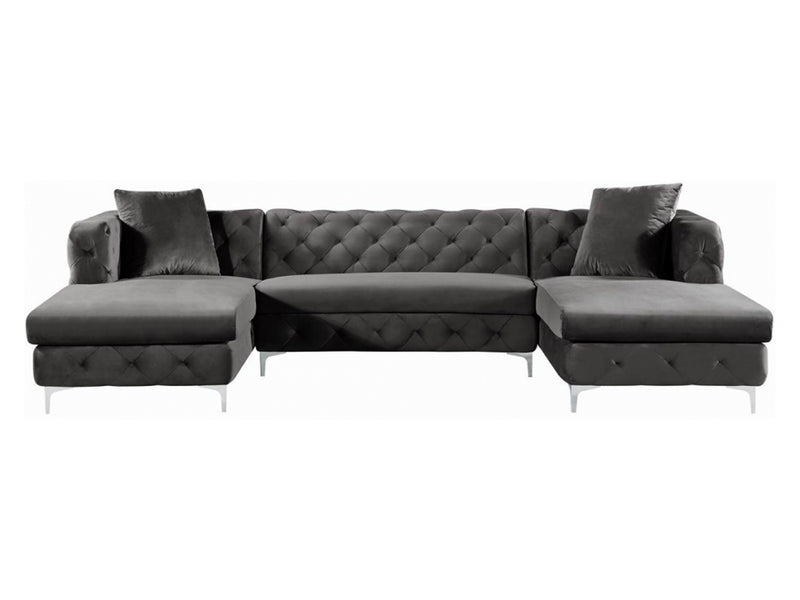 Gail 127" Wide U Sectional