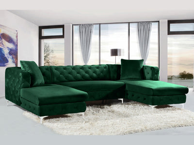 Gail 127" Wide U Sectional