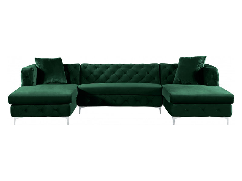 Gail 127" Wide U Sectional