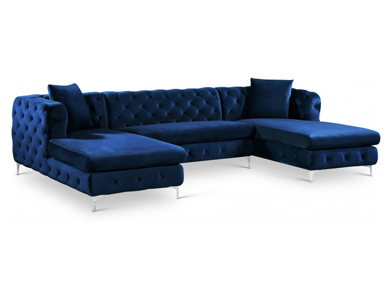 Gail 127" Wide U Sectional