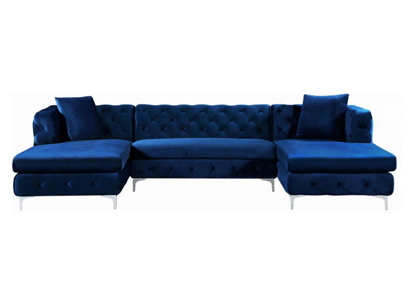 Gail 127" Wide U Sectional