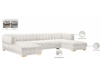 Gwen Meri 143" Wide U Sectional