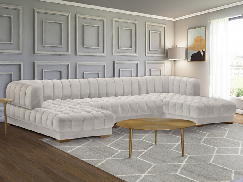Gwen Meri 143" Wide U Sectional