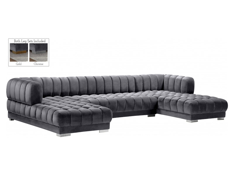 Gwen Meri 143" Wide U Sectional