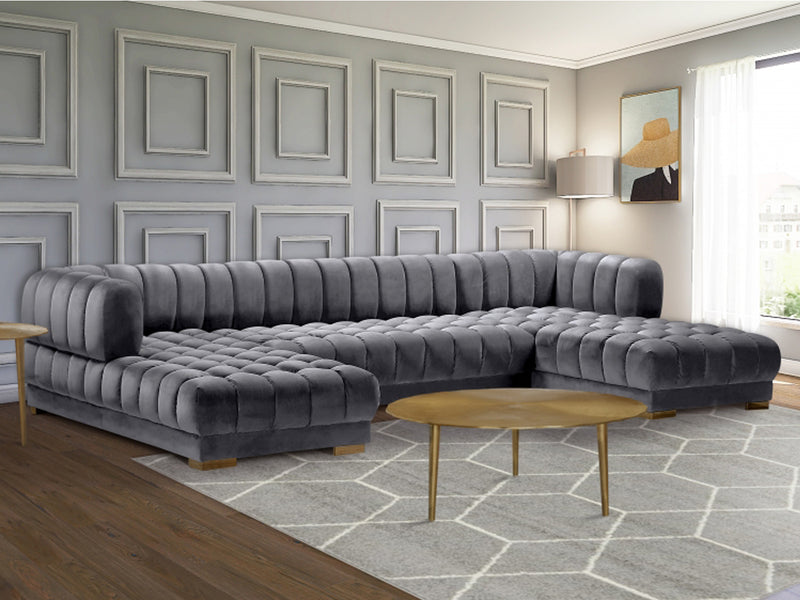 Gwen Meri 143" Wide U Sectional