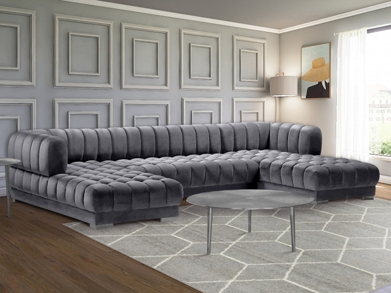 Gwen Meri 143" Wide U Sectional