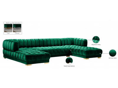 Gwen Meri 143" Wide U Sectional