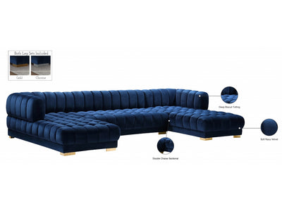 Gwen Meri 143" Wide U Sectional