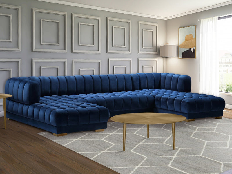 Gwen Meri 143" Wide U Sectional