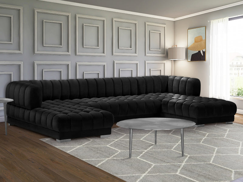 Gwen Meri 143" Wide U Sectional