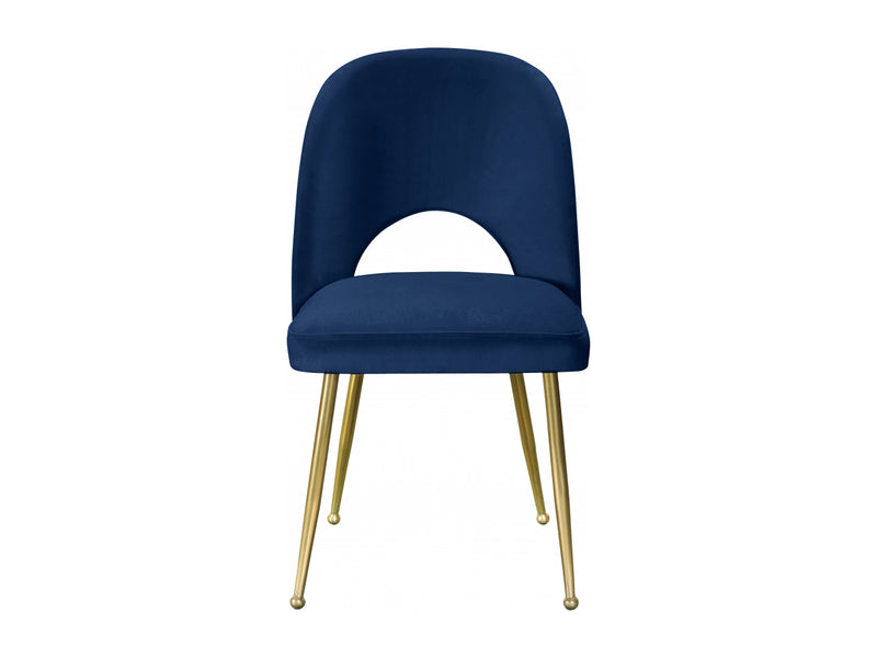 Logan 20" Wide Velvet Dining Chair (Set of 2)
