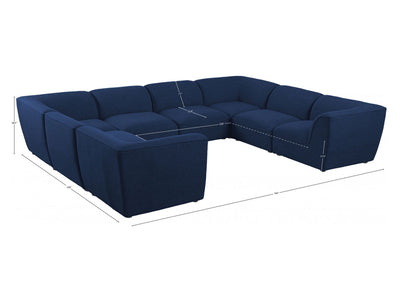 Miramar 142" Wide 8 Piece Modular Sectional