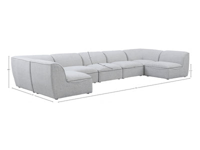 Miramar 175" Wide 7 Piece Modular Sectional