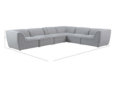 Miramar 142" Wide 6 Piece Modular Sectional